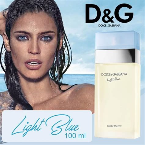 dolce gabbana light blue women's.